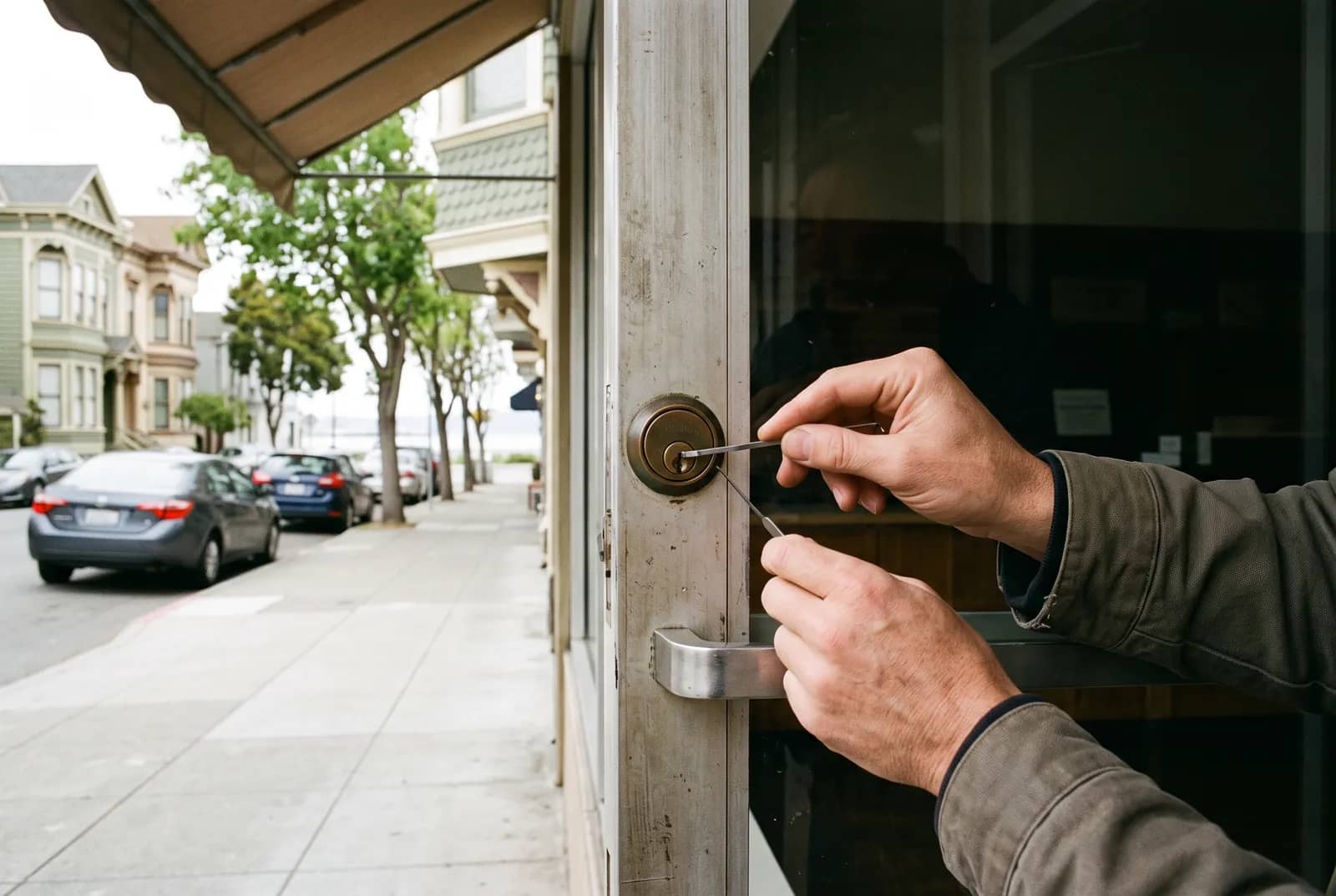 A Park Street Storefront: What Stands on the Door, and What Is Asked of It