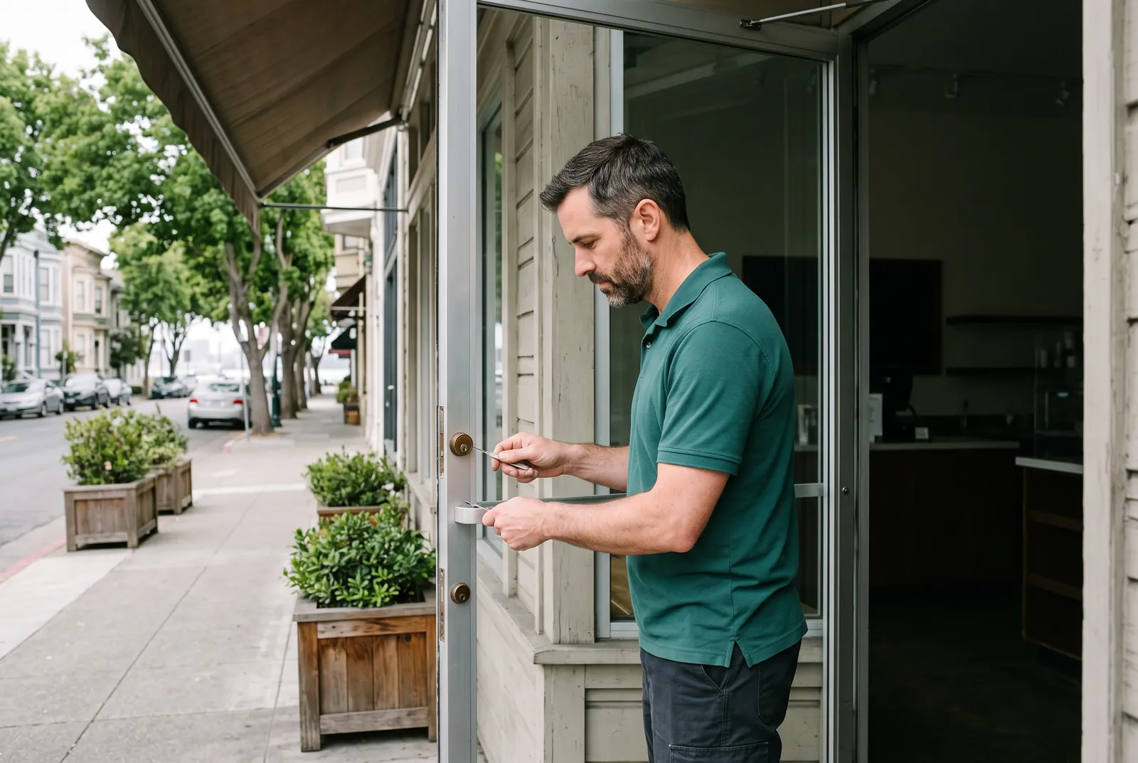 Business Lockout in Alameda by Fernside