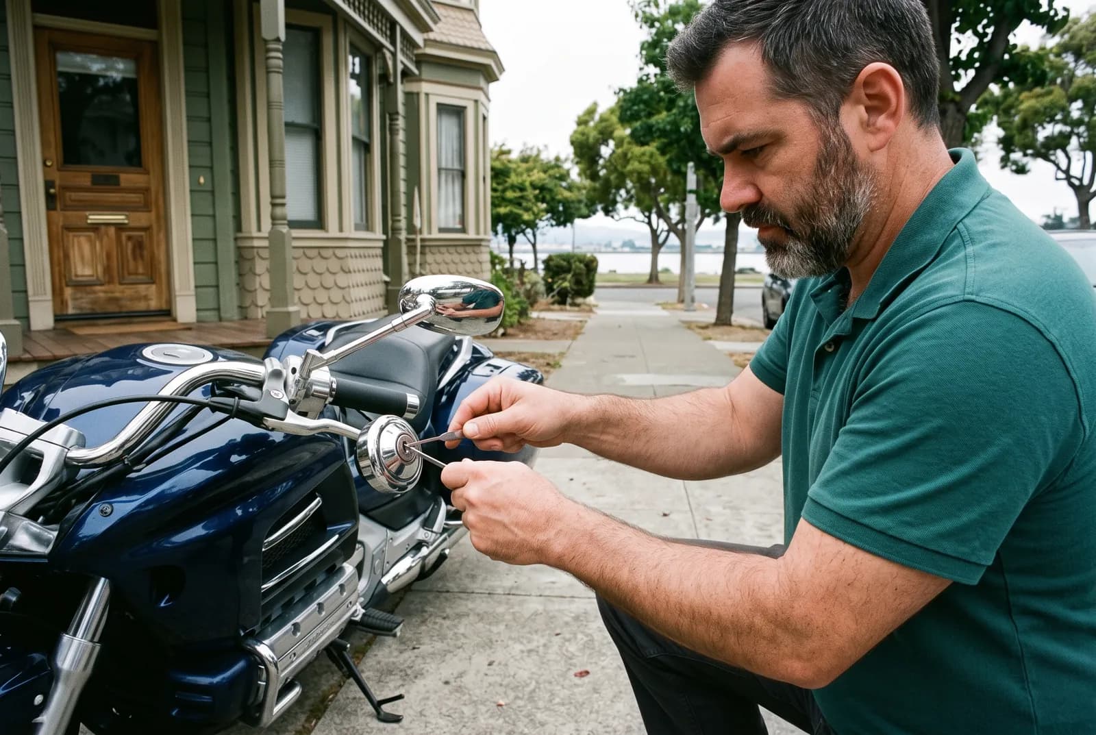 Motorcycle Keys in Alameda by Fernside